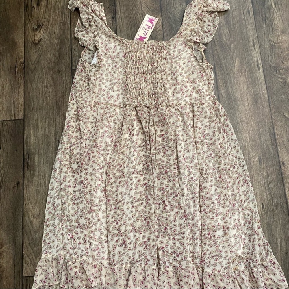 Tripp Sookie Skull Chiffon Dress